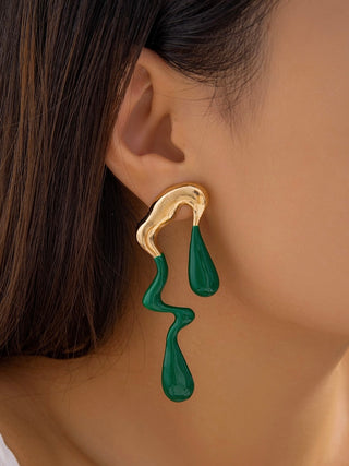 Lrregular Geometric Drop Earrings