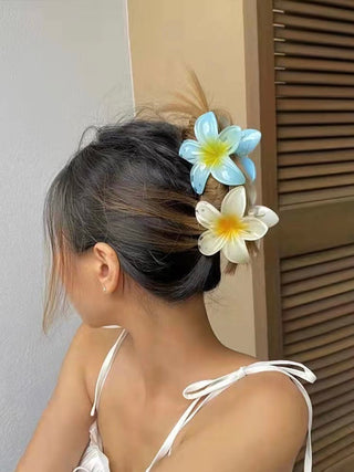 Gradient Flower Hair Clip
