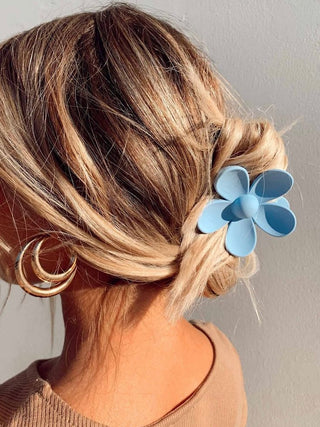 Candy Color Flower Hair Clip