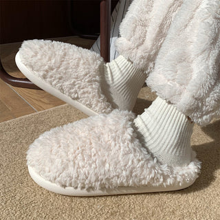 Warm Winter Home Furry Slippers