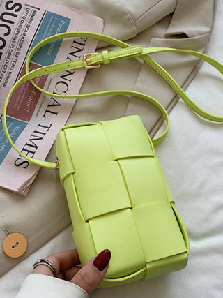 Urban Solid Color Phone Bag PU Shoulder Bag
