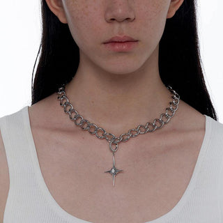 Cross Clavicle Chain Necklace