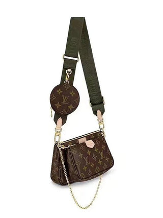 High-Quality Vintage Pattern Three-Piece One-Shoulder Crossbody Bag