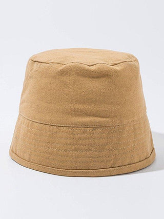 Ramie Cotton Solid Color Vintage Fisherman Hat