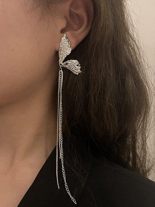 Original Metal Butterfly Tassels Earrings