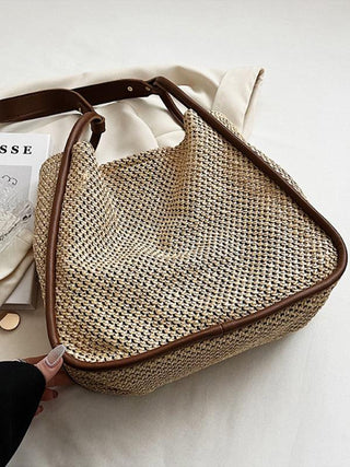 Woven Tote Large Capacity Straw Bag