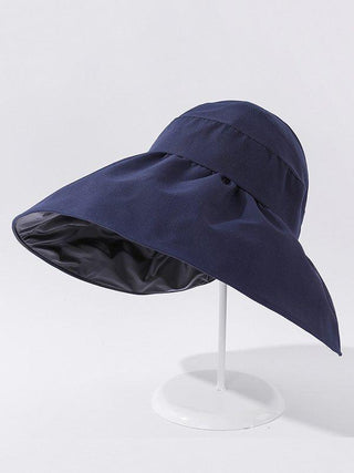 Casual Solid Color Hole Sun-Protection Hat