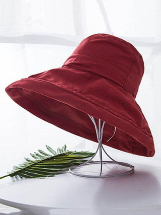 Simple 6 Colors Big Brim Sun Protection Fisherman Hat