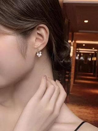 925 Silver Stud Baroque Pearl Earrings