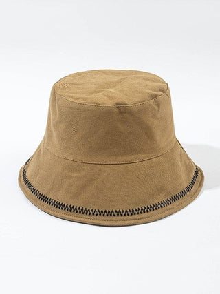 Chic Original Stitched Solid Color Casual Fisherman Hat