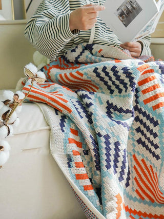 Home Decor National Knit Cover Leg Blanket