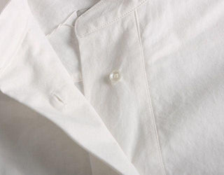 Loose Puff Sleeve Shirt Dress&V-Neck Tie Waist Long Knitted Vest Set