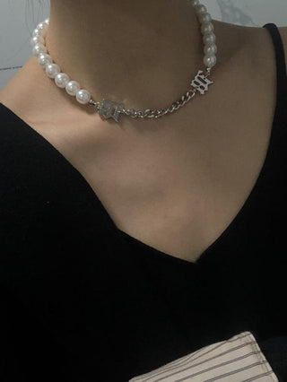 Chic Pearl Split-Joint Necklace